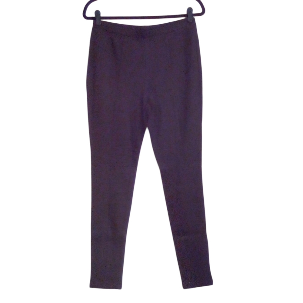 Context Lord and Taylor Ponte Knit Leggings Pull On Medium Intense Espresso NWT
